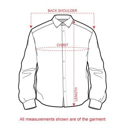 Louis Philippe Jacket Size Chart