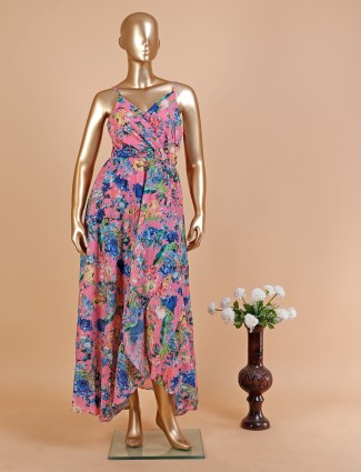 Deal floral print dress in pink