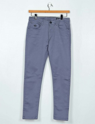 GS78 solid grey mens denim jeans