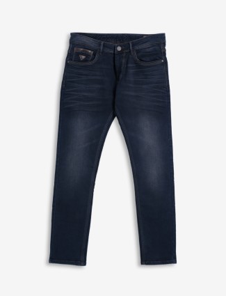Nostrum slim fit washed jeans in black G3 MJE4407 G3fashion
