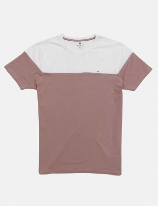 Kuch Kuch dusty pink solid t-shirt
