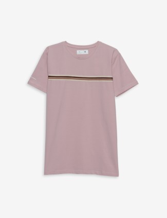 Kuch Kuch mauve pink cotton t shirt