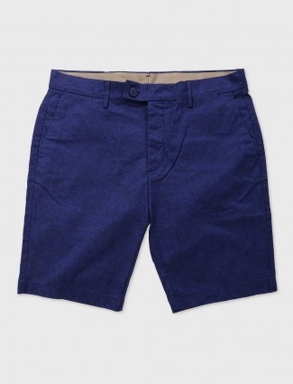 Levis blue cotton casual wear shorts