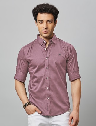 River Blue pink full sleeve shirt