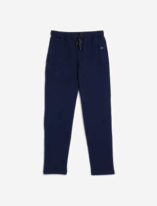 XN Replay navy track pant in solid