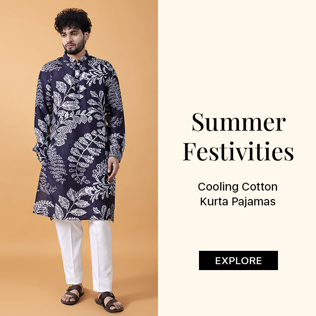 Summer Cotton Kurta Pajamas