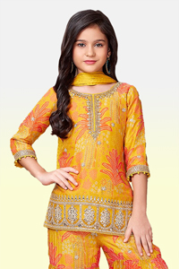 Latest SALWAR SUITS Designs for 1 to 16 Year Girls