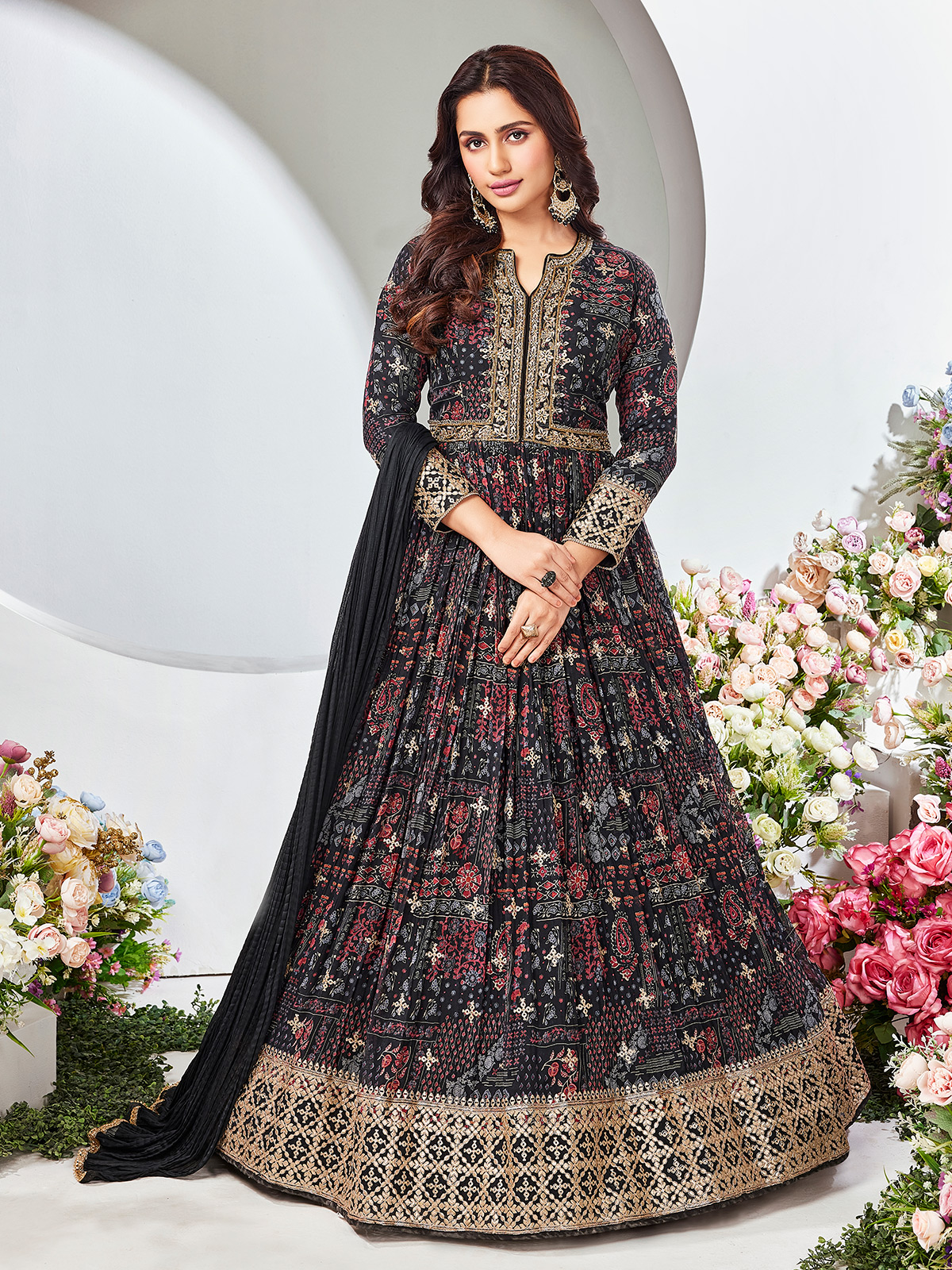 Discover Stylish Cotton Anarkali Suits Sets – Pomcha Jaipur