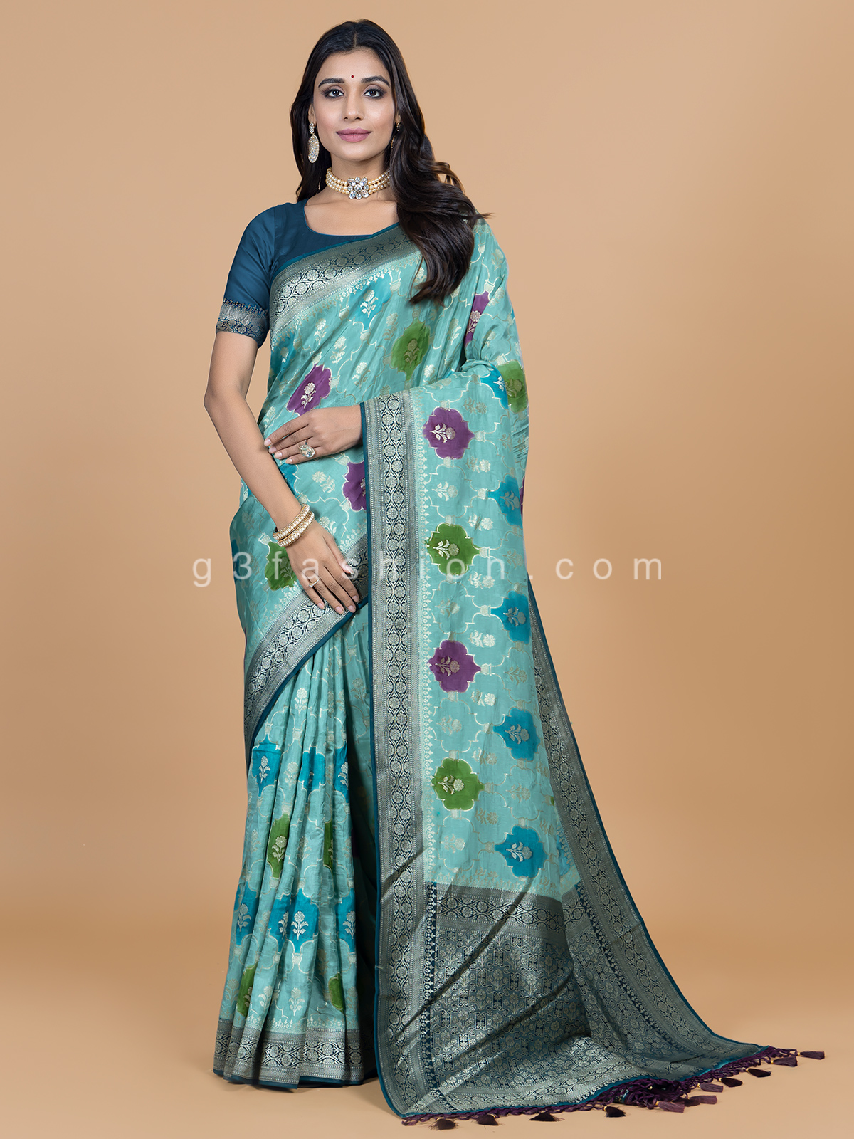 Green saree for discount bride