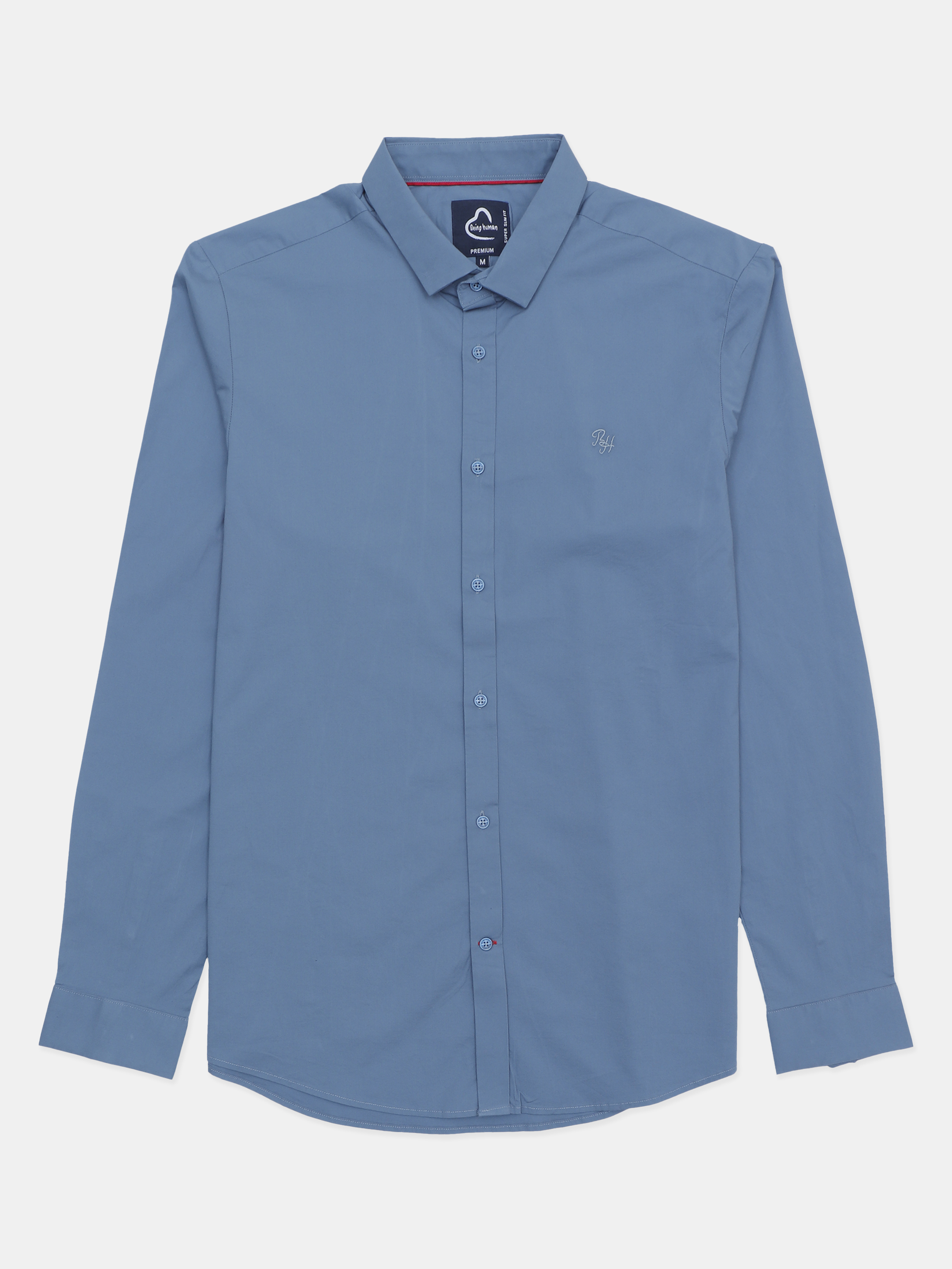 Being human blue shirt top