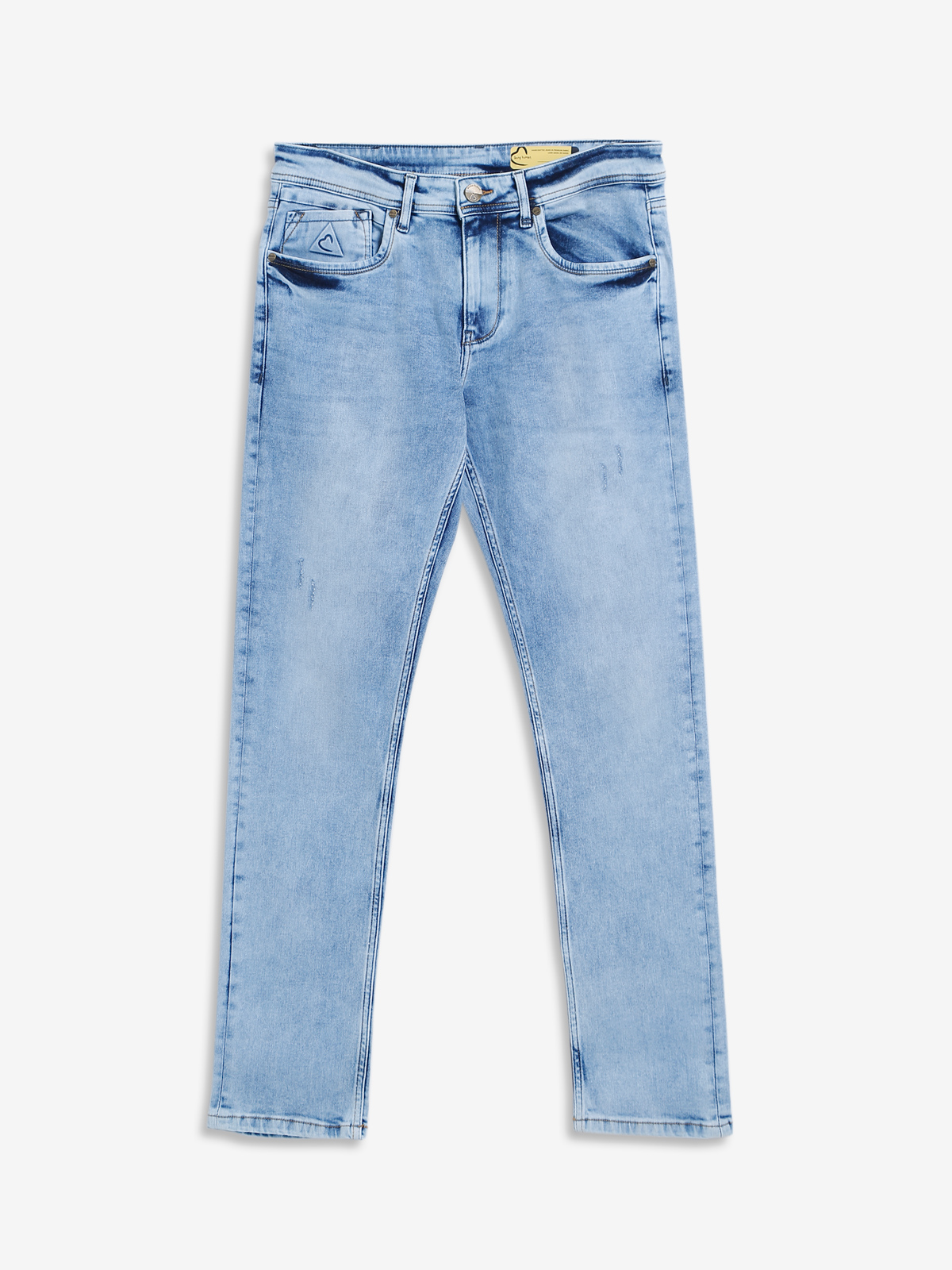 Buy Dark Blue Mid Rise Leon Slim Fit Jeans for Men Online at Selected Homme  | 403230