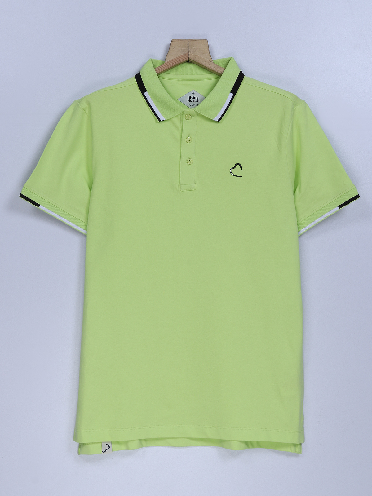 Neon green color store shirt