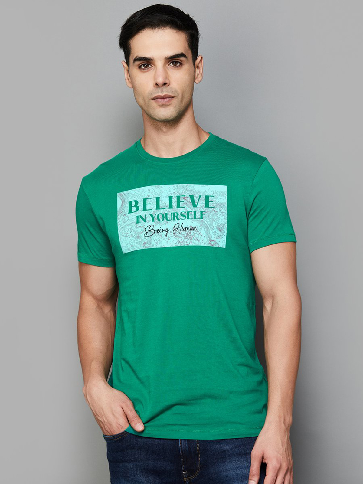 Being human green on sale shirt