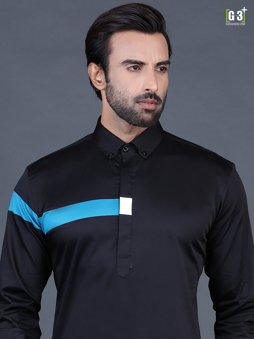 Men''s Pathani Suit ( Black & White) at best price in Karnal by R.K.  Garments & Fabricators | ID: 10559518573