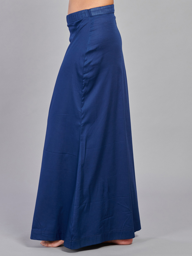 Blue lycra cotton saree shaper - G3-WSP00020