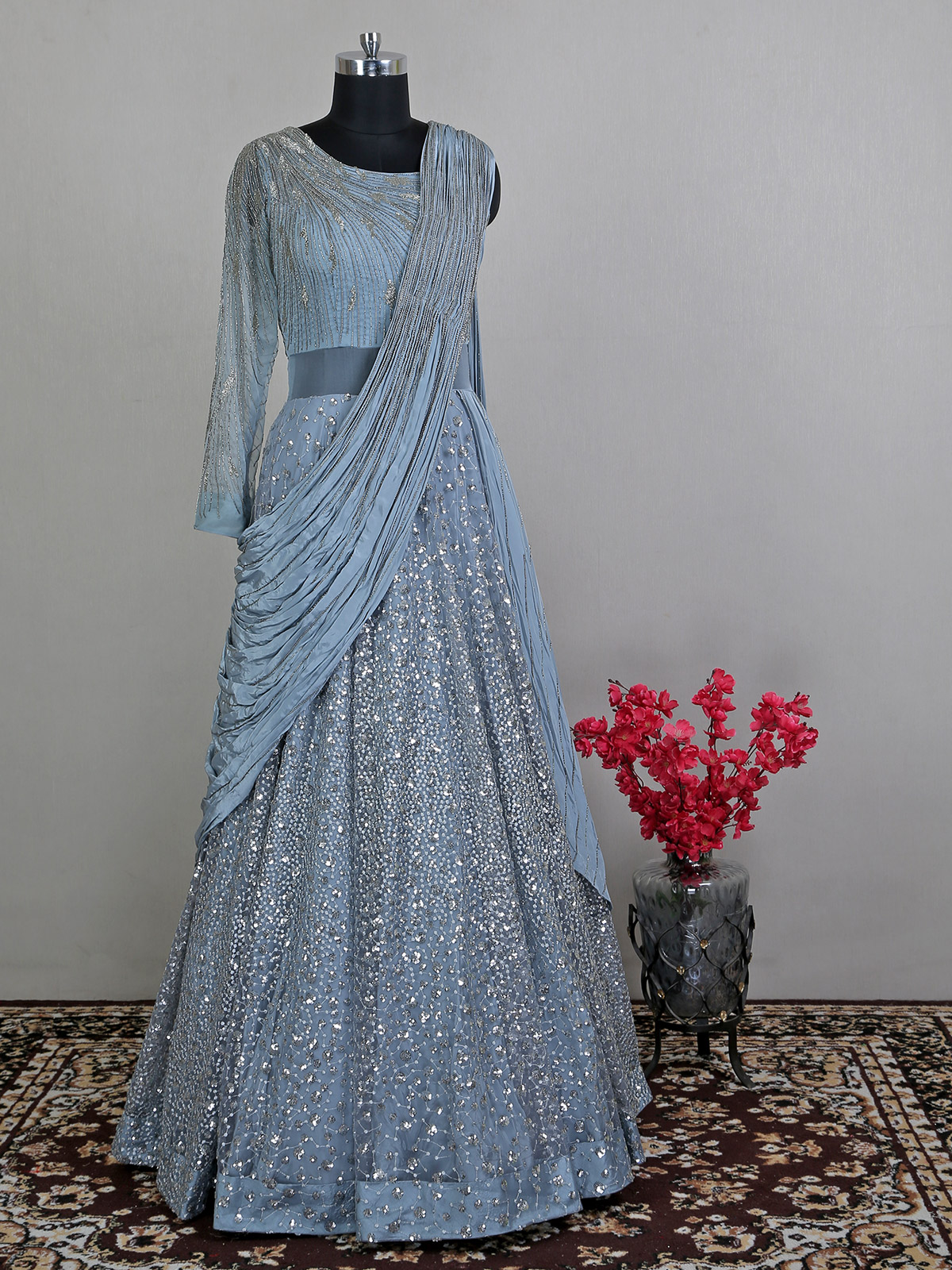 Buy Blue Dresses & Gowns for Women by JC4U Online | Ajio.com