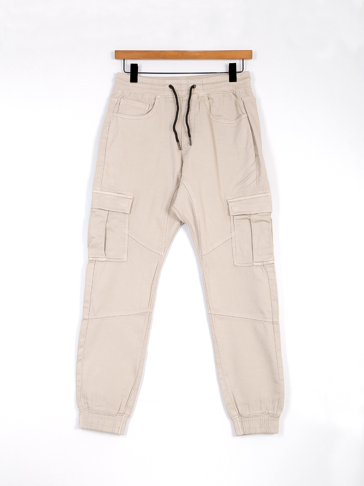 Buy CELIO Solid Cotton Slim Fit Men's Casual Trousers | Shoppers Stop