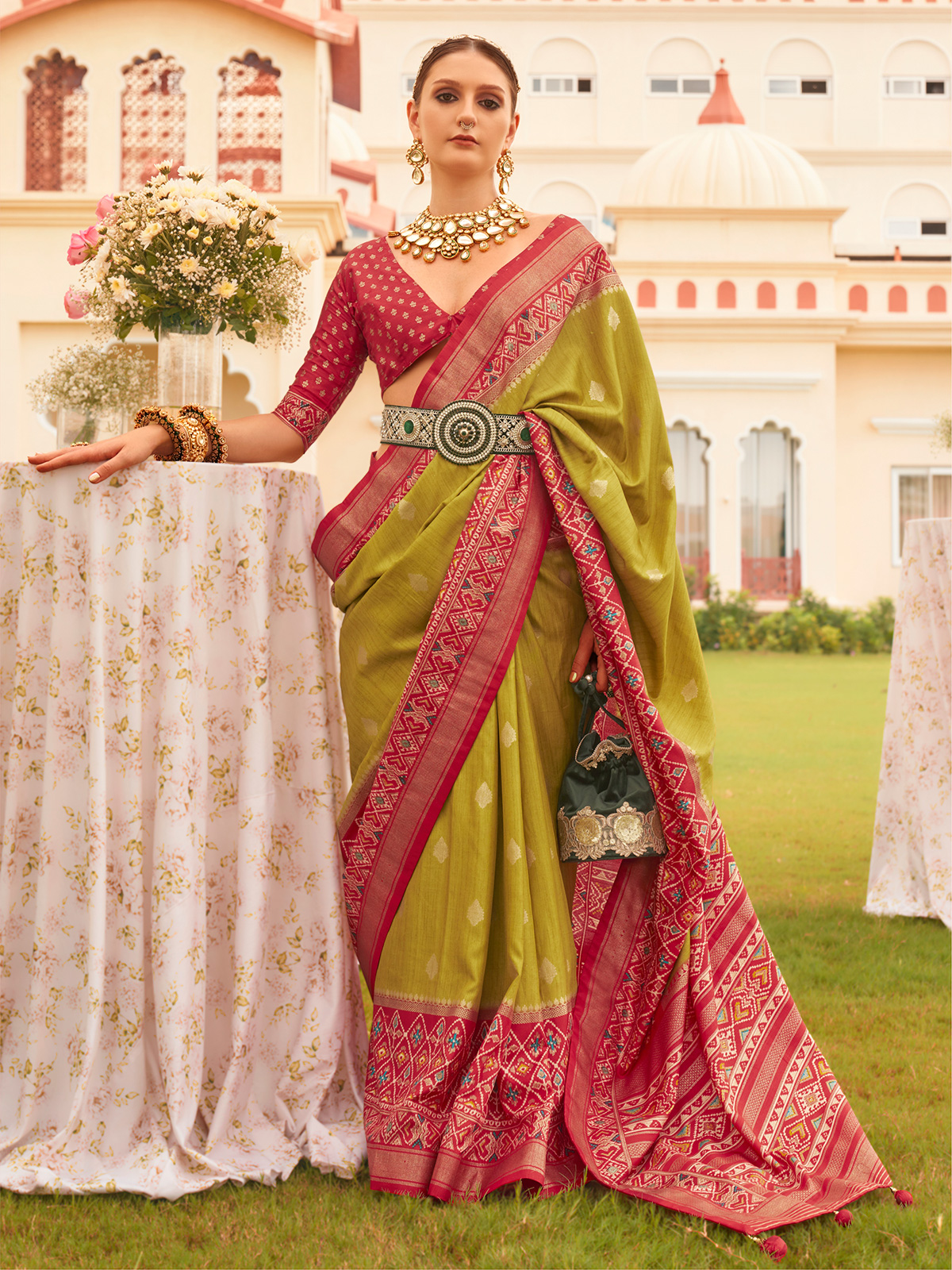 Trirath vol 3 SIlk with Traditional Patola saree collection