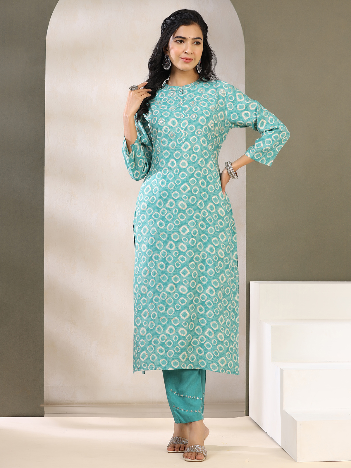 Laxmipati Cotton Sky Blue Straight Cut Kurti With Pant – Laxmipati Sarees |  Sale