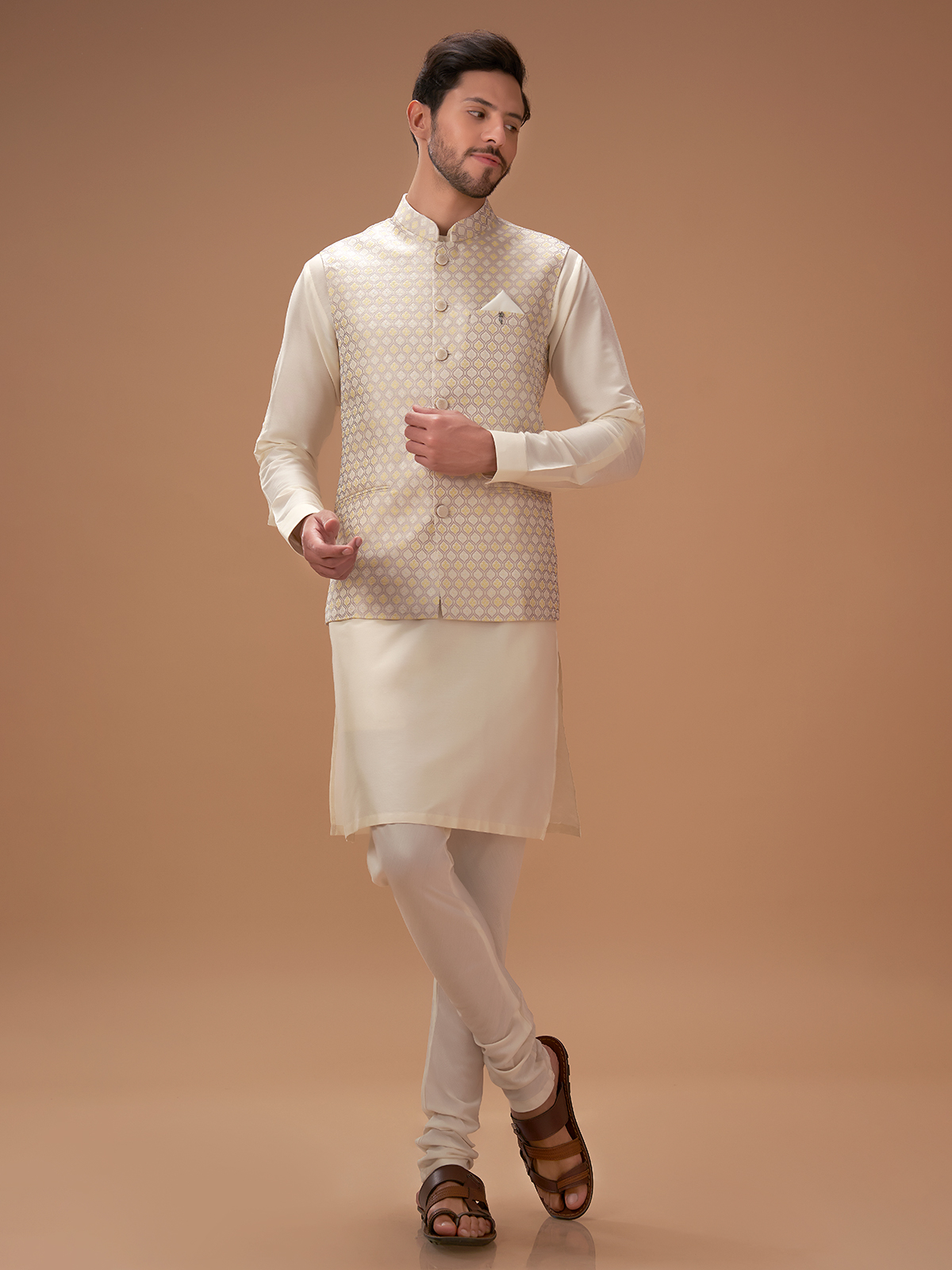 Cream waistcoat shop