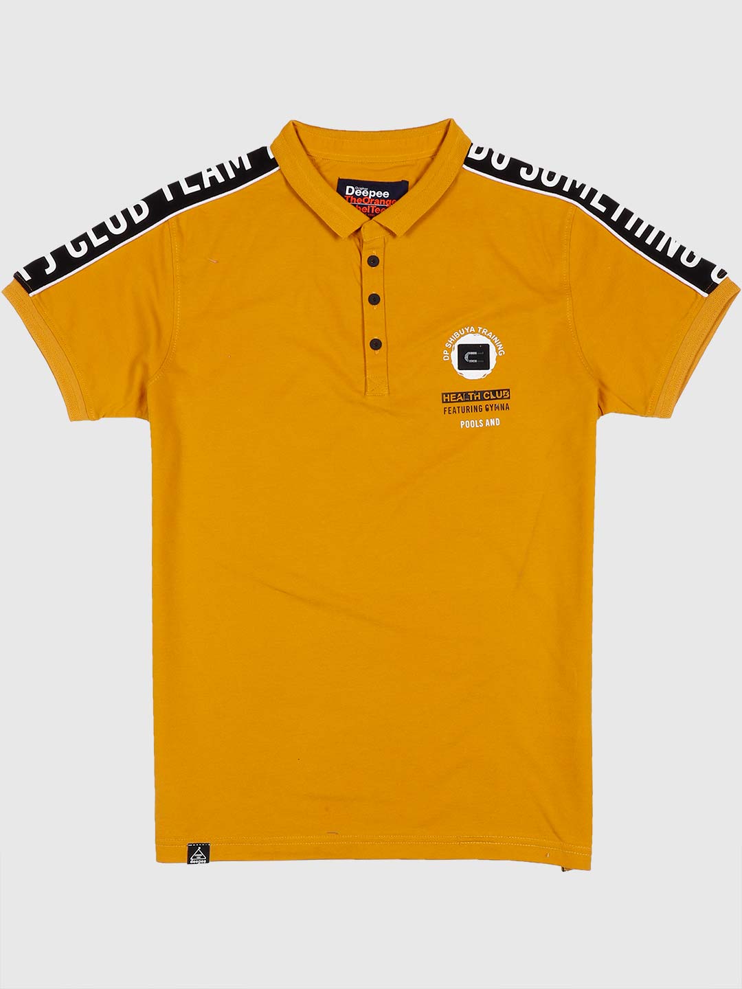 yellow colour polo t shirt