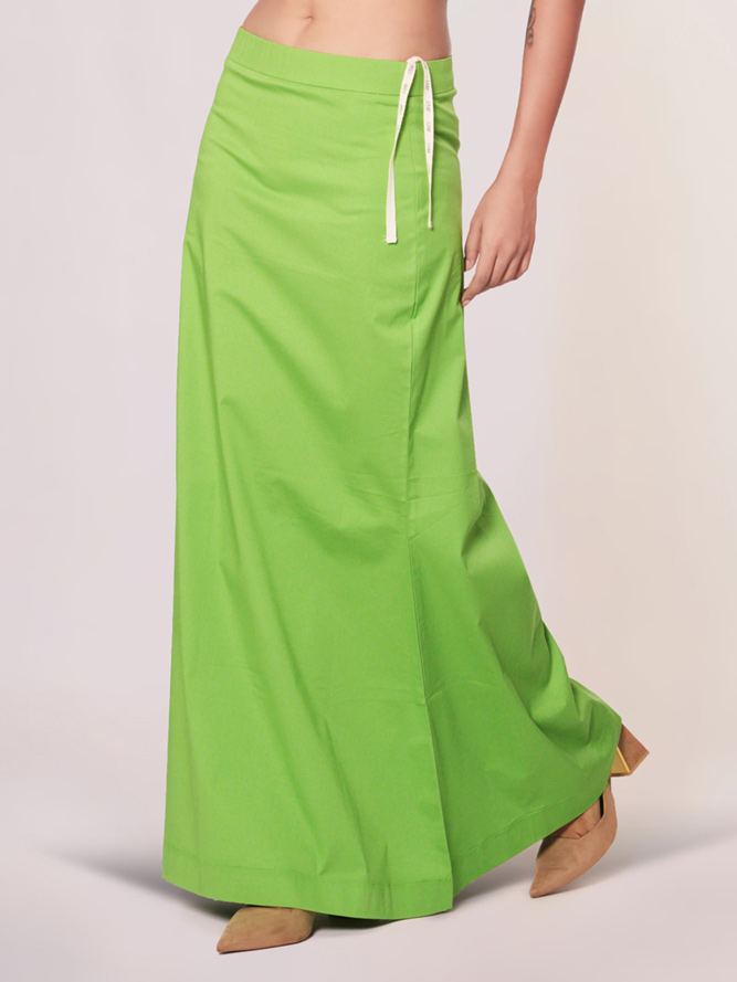 Buy shapewear online, Green Cotton Spandex Shapewear For Saree, Saree  shapewear MJ-09