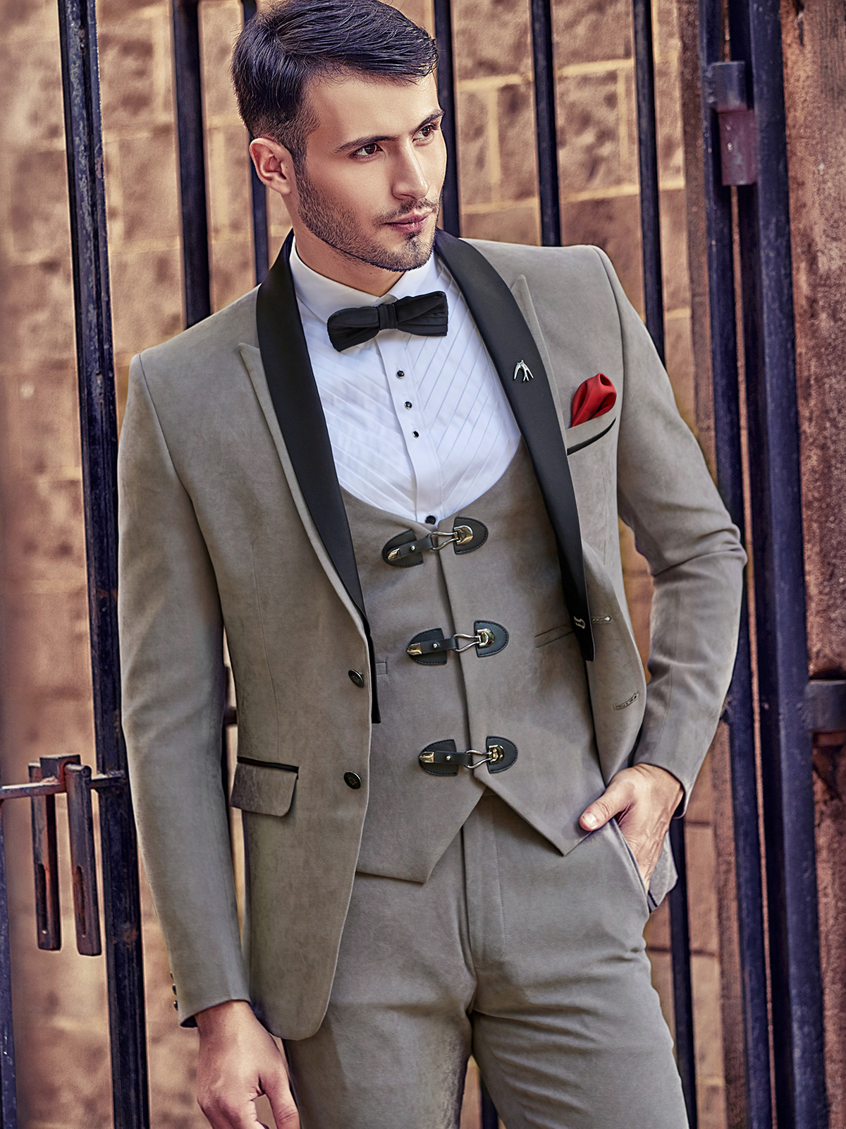 Mens Wedding Wear Three Piece Suit, Cotton at Rs 3999/piece in Mumbai | ID:  20580064691