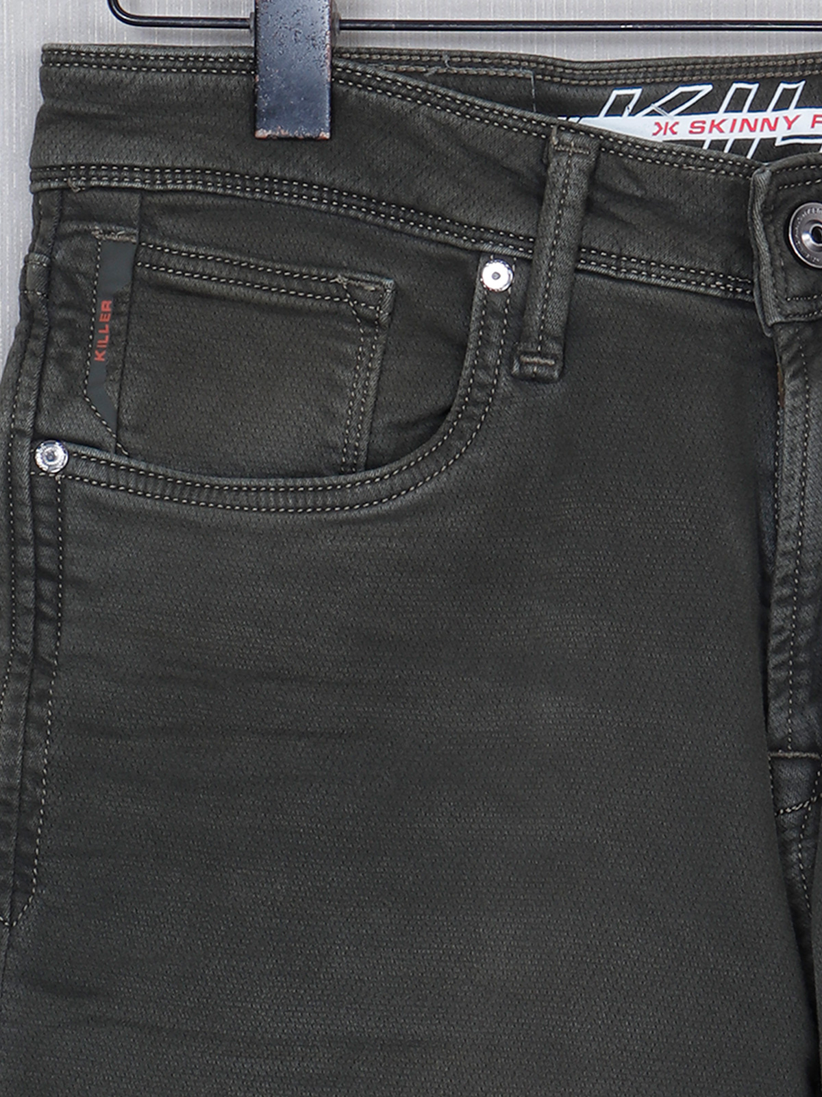 Buy Blue Solid Slim Fit Jeans for Men Online at Killer Jeans | 510169