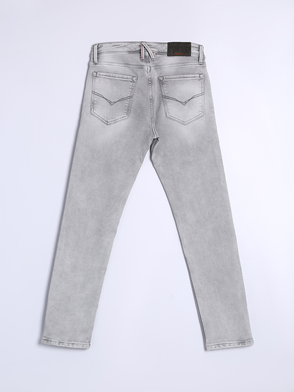 Washed grey jeans mens discount