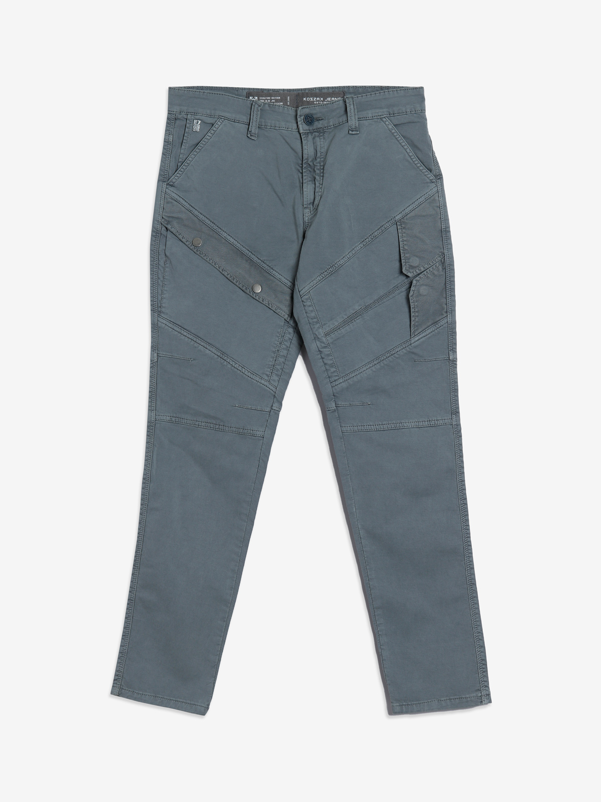 Kozzak grey cargo jeans - G3-MJE4725