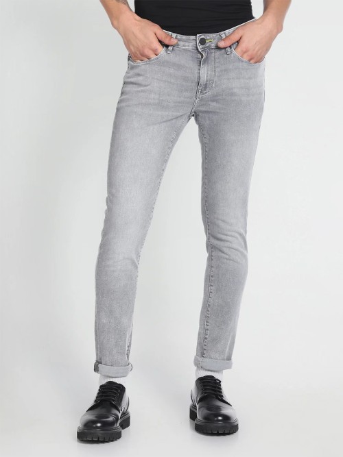 Buy Flying Machine Mid Rise Stone Wash Jeans - NNNOW.com