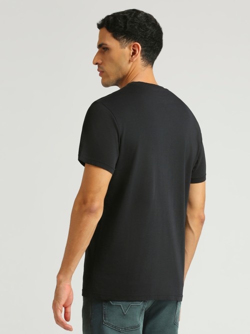 PEPE JEANS black casual t-shirt - G3-MTS18269 | G3fashion.com