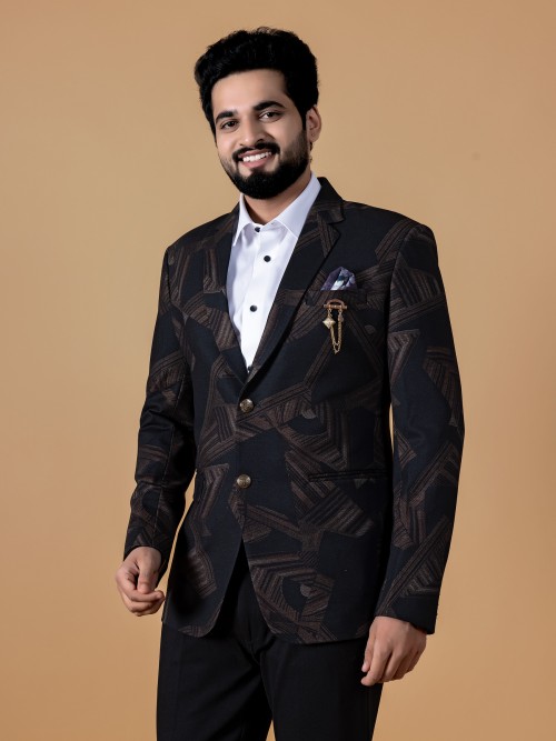 Printed blazer mens hotsell online india