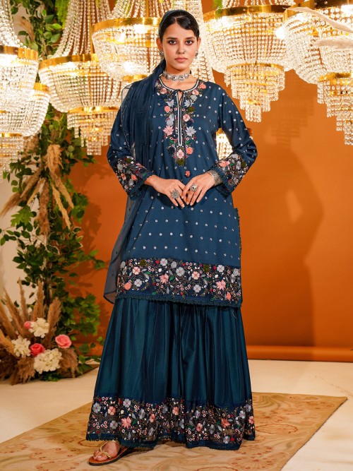 New Trendy Heavy Trendy Indo-western Look Sharara Suit at Rs 2069 | Indo  Western Dress, Indo western dresses for women, Indo-western dress,  Indo-western sharara suit, Indo-western palazzo suit - Prathmesh  Enterprises, Mumbai |