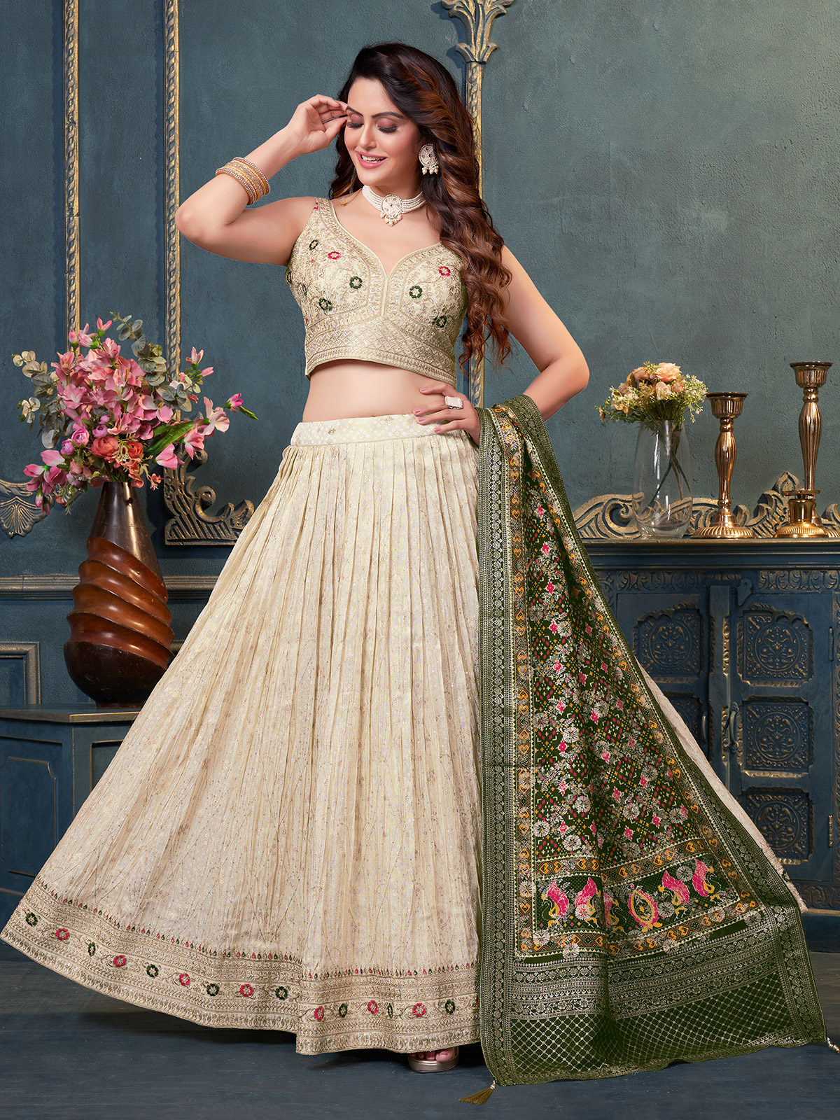 Ethnic Plus an Ethnic Wear Brand Launches Modern Touch Lehenga Collection -  Sangri Times English