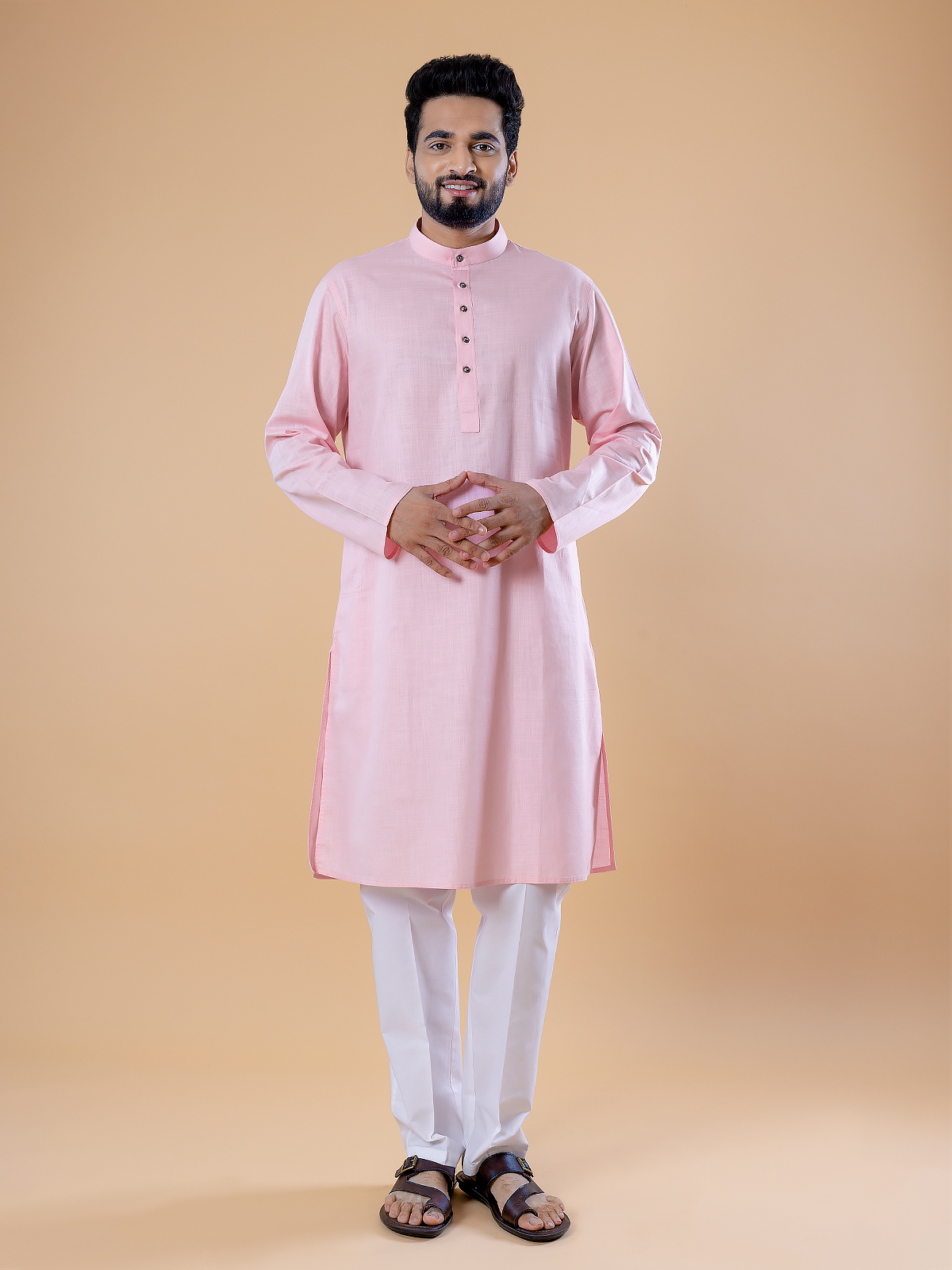 Pista Green Color Cotton Suit Set With Light Pink Color Net Dupatta –  Nirbani