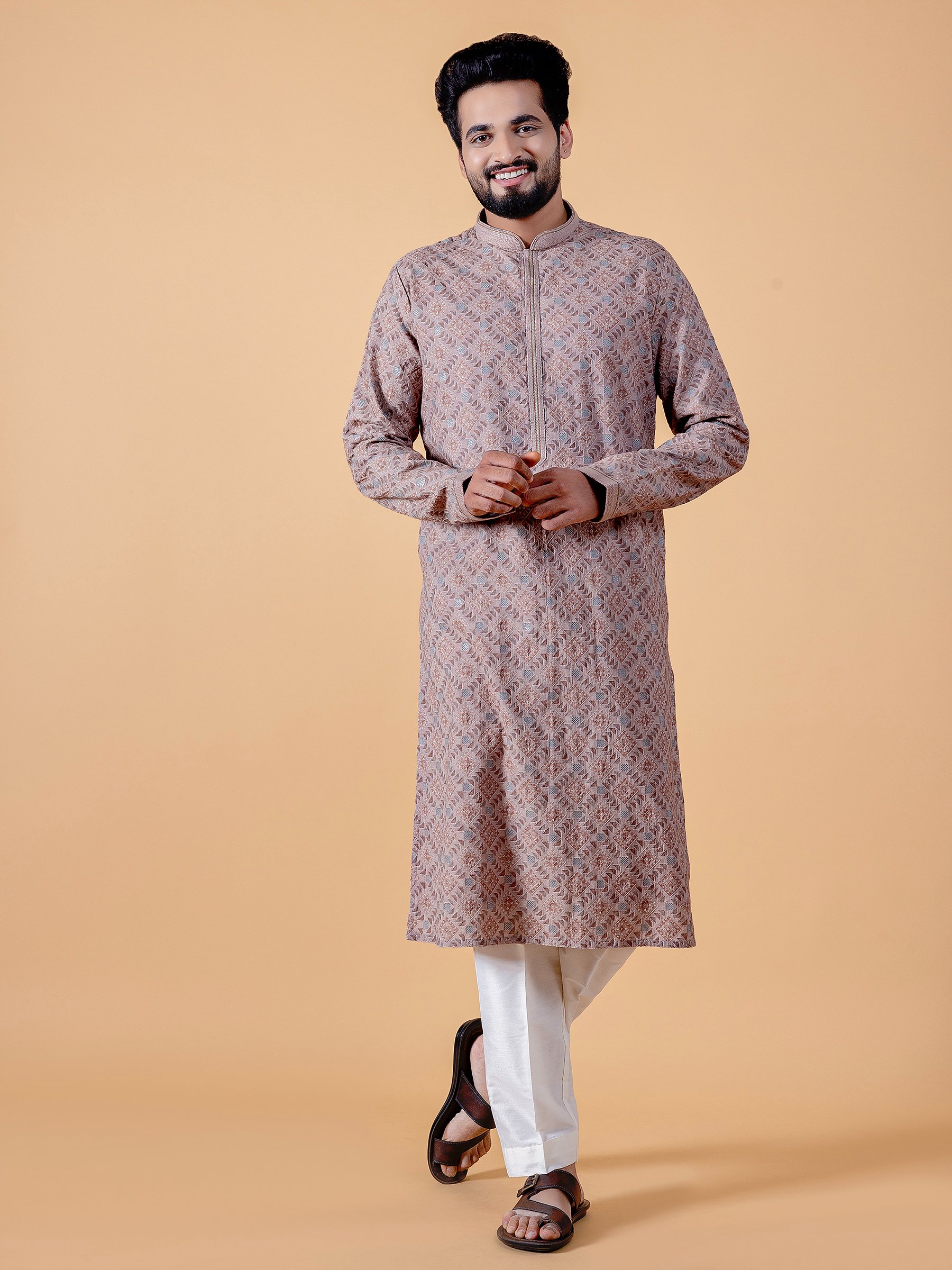 Linen best sale kurta pajama