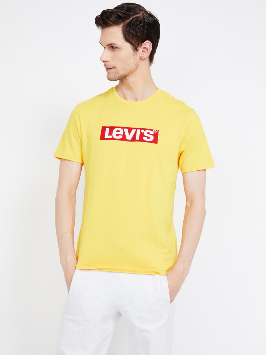 levis shirt yellow