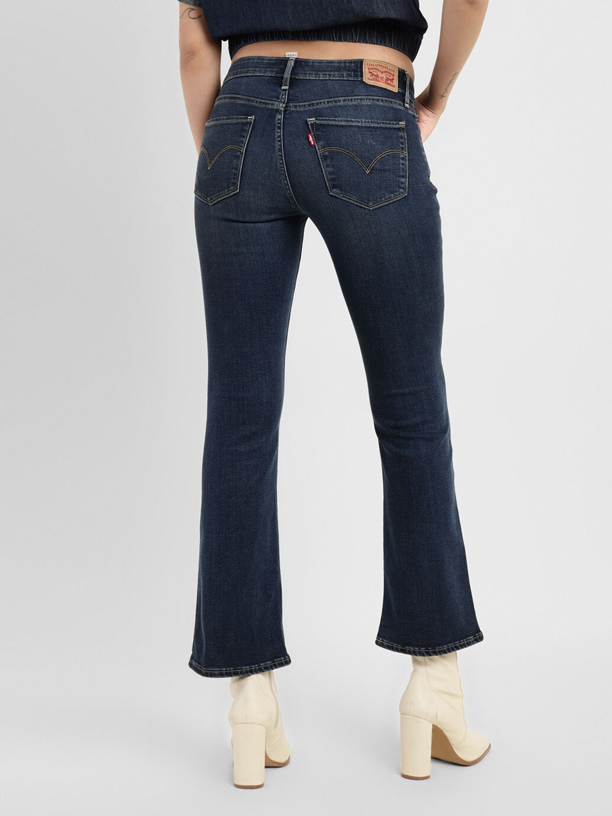 Levis dark blue 715 bootcut jeans G3 WJJ0768 G3fashion