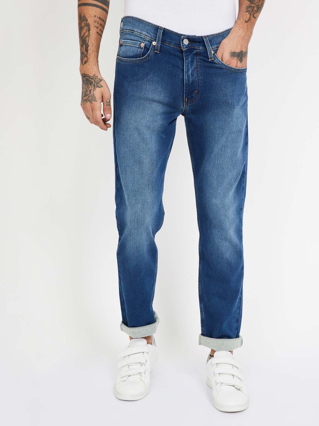 levis royal blue jeans