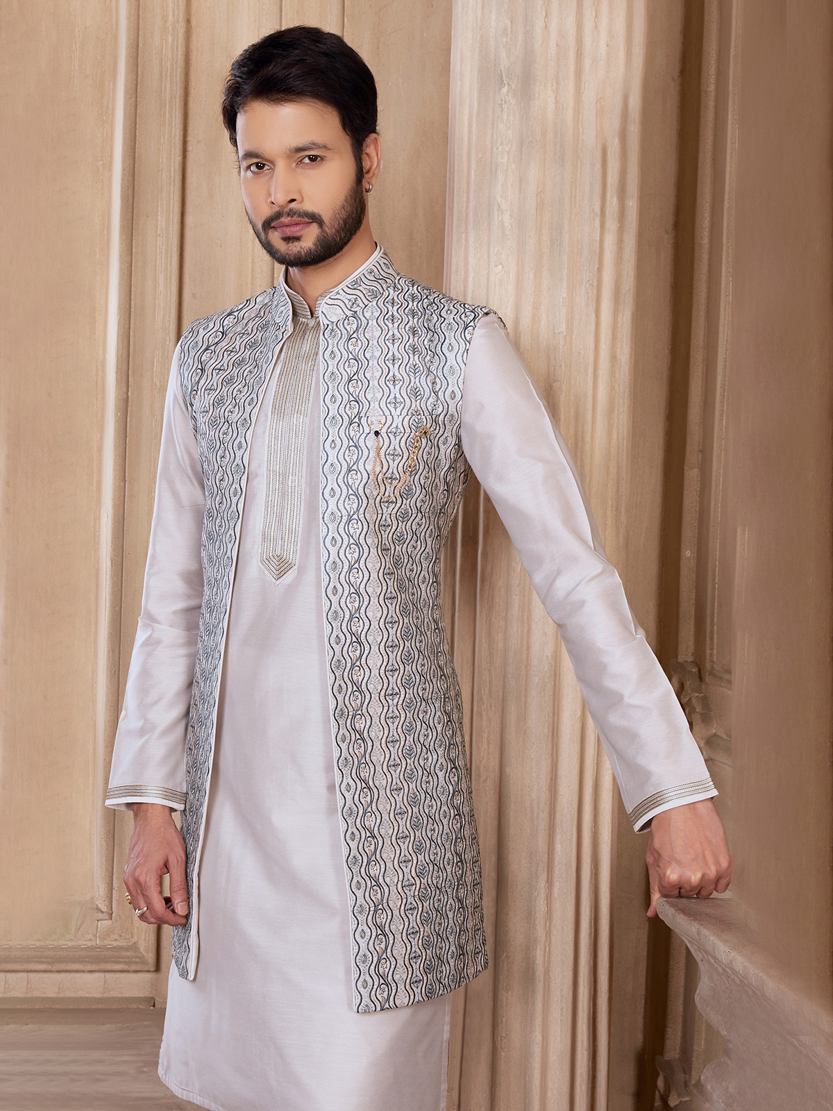 Plain grey waistcoat outlet