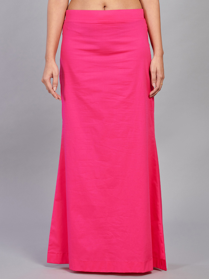Magenta plain saree shapewear - G3-WSP00054 