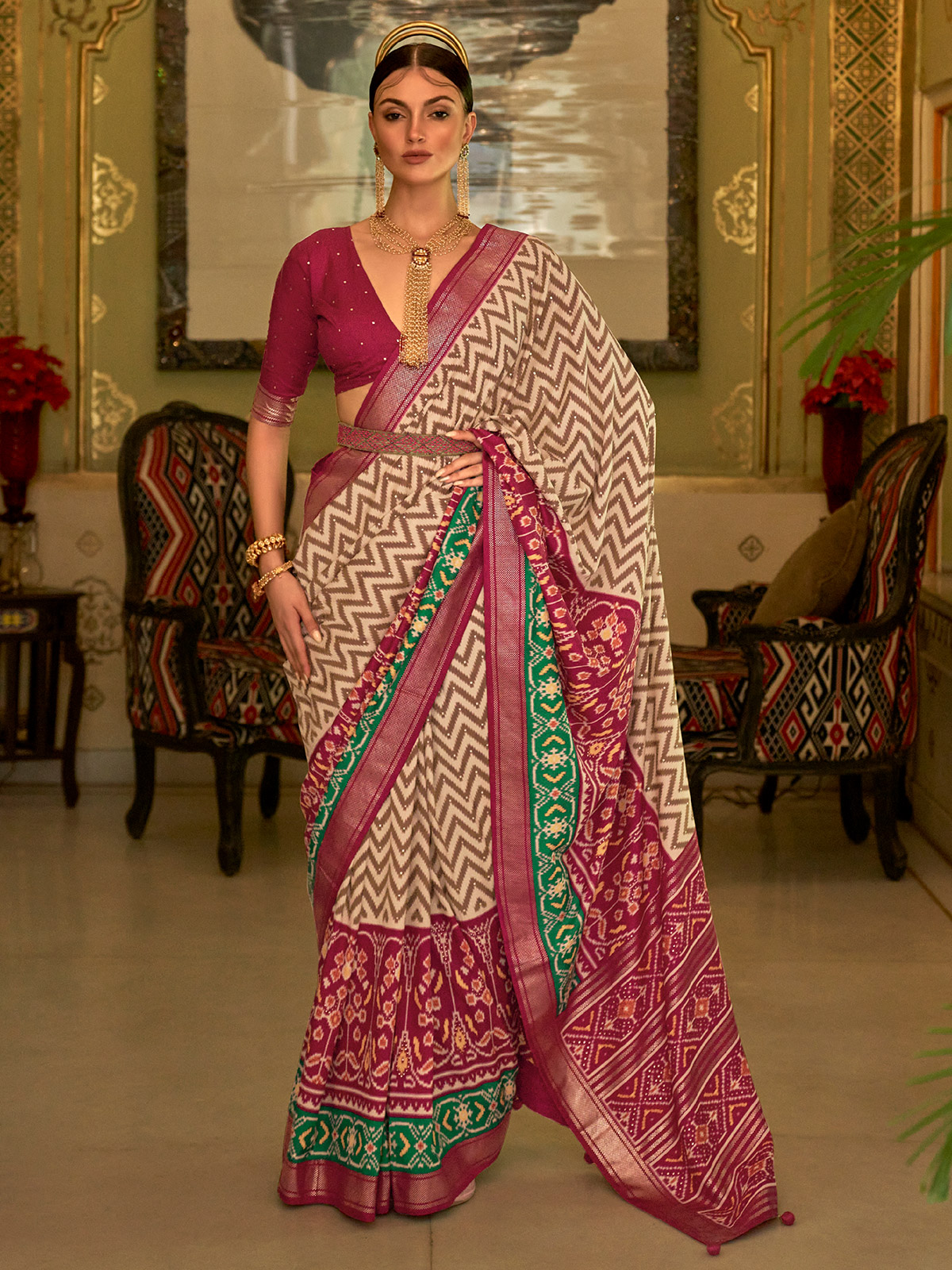 Chanderi Silk Saree | Chanderi Silk Cotton Sarees | Chanderi Silk Kurt