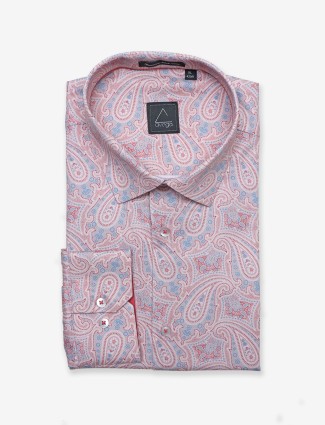 Avega pink paisley printed shirt