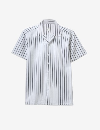 AVEGA white stripe casual shirt
