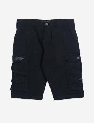Beevee black cotton shorts