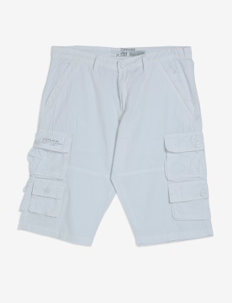 BEEVEE white solid shorts