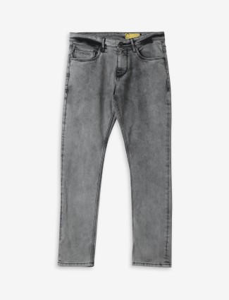 BEING HUMAN light grey washed jeans