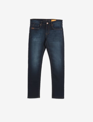 BEING HUMAN navy skinny fit jeans