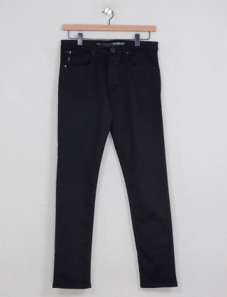 Casual black colored jeans for men from Nostrum